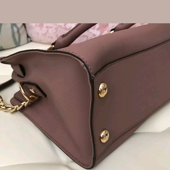 Michael Kors Hamilton in Dusty Rose Saffiano Lthr - Picture 6 of 6